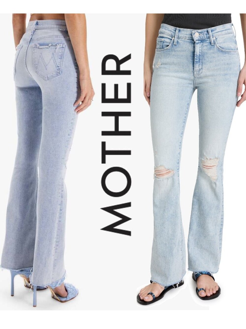 MOTHER THE WEEKENDER FRAY ACTION SHOT sz 27